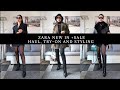 ZARA NEW IN + SALE | OUTERWEAR | Petite Girl Haul, Try-On and Styling | #zara #zarasale