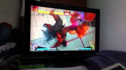 Evil Ryu ultra 2 fadc combo 447 dmg