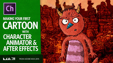 Making Your First Cartoon - ARCHIVED (Adobe Character Animator and After Effects Tutorial)