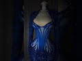 To order this royal blue dress DM reineecouture A striking couture gown sculpted in sheer royal