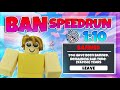 I destroyed minibloxias ban speedrun in roblox bedwars 110