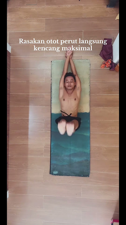 Latihan Perut Sambil Rebahan di Tempat Tidur #latihanperut #absworkout