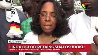 Ndc Primaries Linda Ocloo Retains Shai Osudoku