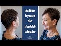 Krtka fryzura dla cienkich woswshort haircuts for woman over 50