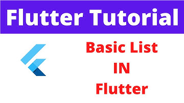 Flutter In Nepali(Part- 89 Basic List in Flutter)