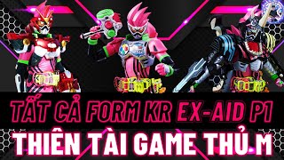 Thiên Tài Game Thủ M - Tất cả Form KR Ex-Aid P1 - RiderXAll