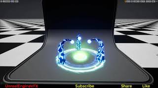 Magic gate effect | Unreal Engine Niagara | UE4 Niagara