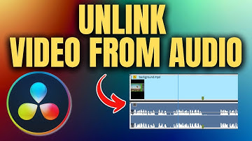 How To Separate Video From Audio In Davinci Resolve
