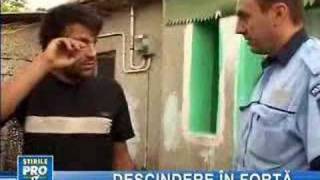 Descinderea In Forta Si Arestarea Mai Multor Rromi