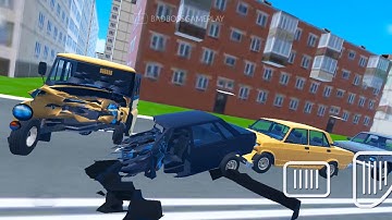 RUSSIAN CAR CRASH SIMULATOR | Gameplay Walkthrough Part #2