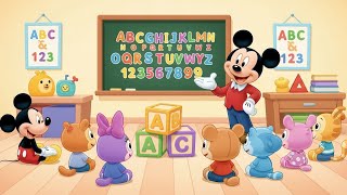 🎉📚 Micky Learns ABC Adventure 🌈✏️