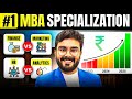 BEST MBA Specialization in 2025 with Highest Salary | MBA SPECIALISATION