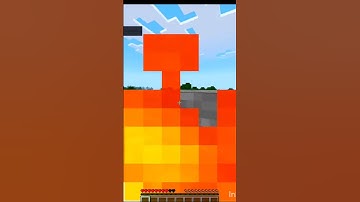 Minecraft Invisible trap 😛 || Minecraft #ytshort #minecraft #youtube #gaming #shorts