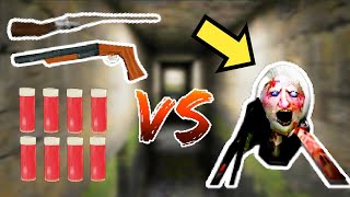 Granny 1.8 - All Bullets Of Shotgun vs Spider Angela