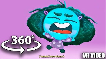 360º VR Envy wants your Attention || Inside Out 2 || Procreate Dreams Animation