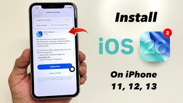 How to Get & Install iOS 26 BETA 2 on iPhone 11, 12, 13 (Step By Step Installation Guide)