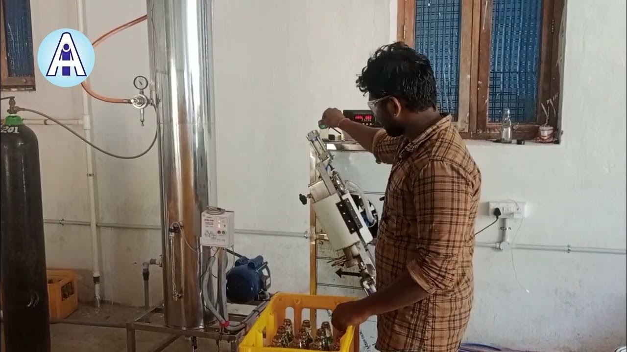 6 BPM Automatic Goli soda making machine YouTube