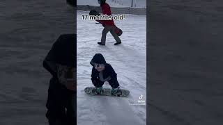 17 Months And Snowboarding