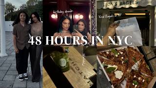 LONG VLOG: NURSING ONE STOP| Birthday | 48 HOURS IN NYC