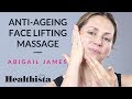 Comment faire un massage antige du visage en 4 minutes avec la top facialiste abigail james