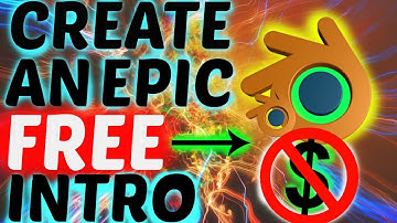 How To Make A YouTube Intro: FREE Blender Tutorial!