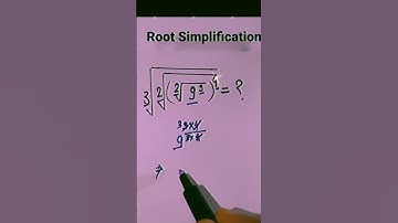 How to simplify  root question #maths #rootquestion #viralvideo #squreroot