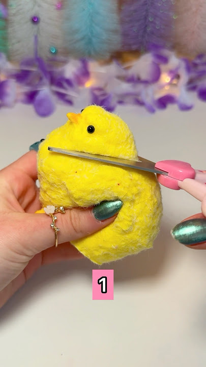 CUTTING OPEN MY TABA SQUISHY! 😭✂️🐤 *rip squishy*