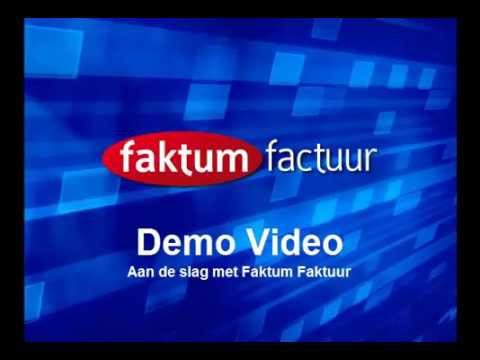 Faktum Factuur facturatie software