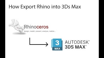 V9 - How Export Rhino into 3Ds Max