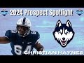 Is christian haynes the best guard in the draft  2024 nfl draft prospect spotlight