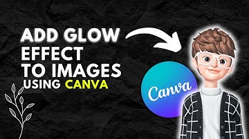 How to Make Images Glow in Canva | Glow Effect Tutorial in Canva