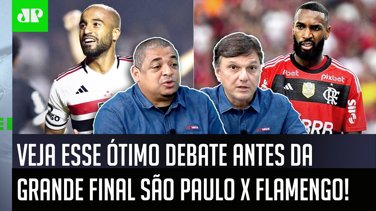 Olha, se o Flamengo FIZER ISSO contra o São Paulo, vai VEJA esse BAITA  DEBATE antes da FINAL! 