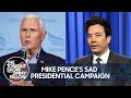 Mike Pence&#39;s Sad Presidential Campaign, GOP Struggles to Elect Speaker | The Tonight Show