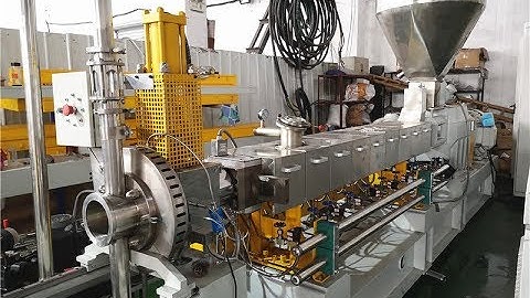 Twin Screw Extruder with Underwater Pelletizing for TPU TPV TPR TPE Thermoplastic Elastomer