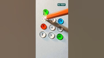 Vẽ nối giọt nước từ 1 đến 10 😂 #shorts #quiz #iqtest #squidgame #solution #question