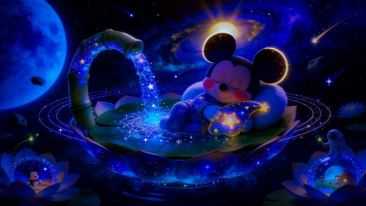 Disney Deep Sleep Piano Colletion with Tokyo DisneySea Fantasy