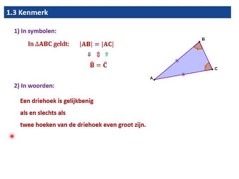 M25-26 Eigenschappen van driehoeken deel 1