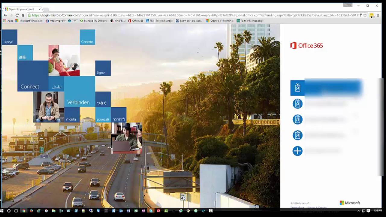 log into office 365 portal