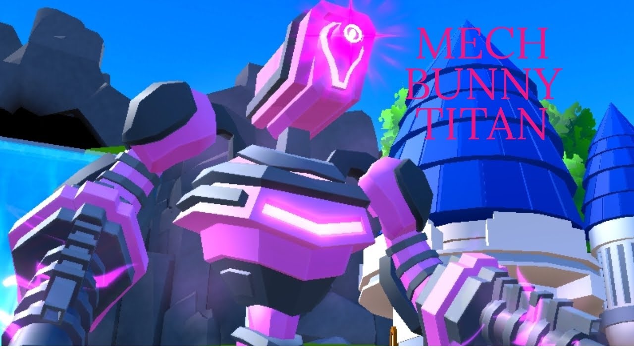 MECH BUNNY TITAN SHOWCASE (TOILET TOWER DEFENSE) - YouTube