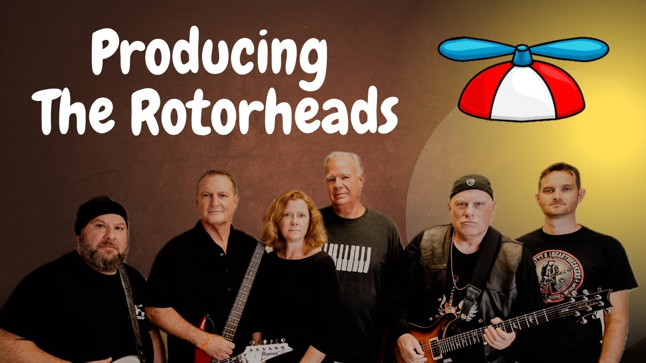 Producing "Wait A Million Years" by Rotorheads - Behind The Scenes With Guy Gualtieri