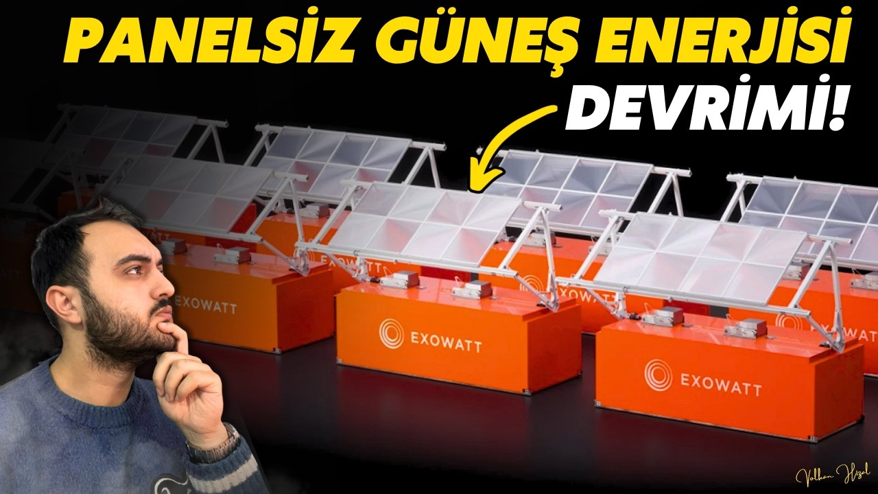 PANELSİZ GÜNEŞ ENERJİSİ: BU KONTEYNER 7/24 ELEKTRİK ÜRETİYOR!