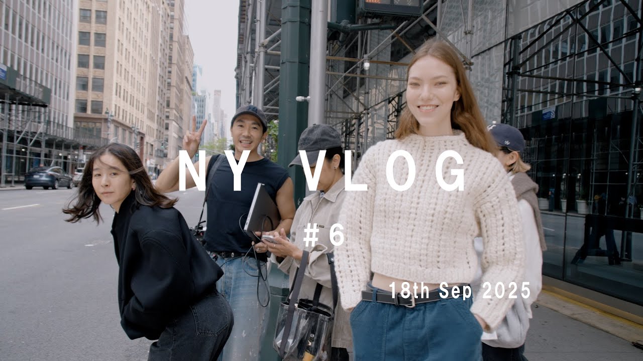 SHISHIKUI Autumn/Winter Look Photoshoot in NY📸 - YouTube