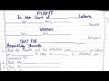 Plaints in English Pattern | Legal Drafting | LLB Part 5 Punjab University Lahore | how to Attempt 