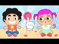 BABY ALEX AND LILY Dress Up As The Boy Of The Gems And His Best Friend Cartoons For Kids 