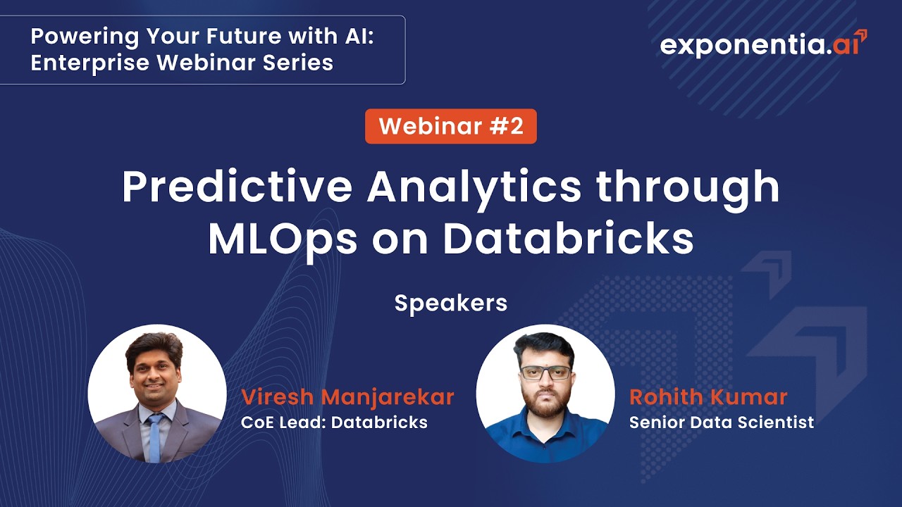 Webinar  Predictive Analytics through MLOps on Databricks