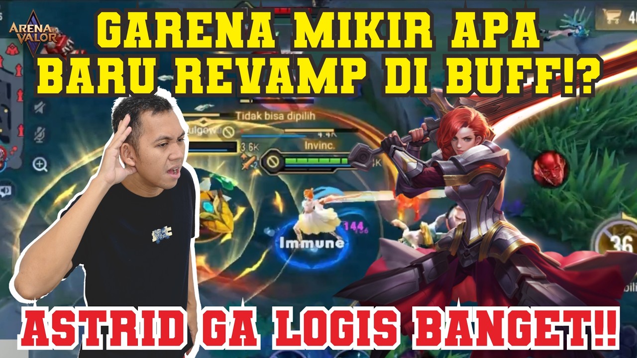 GARENA BERULAH NIH APA YANG DIPIKIRIN SAMPE ASTRID BARU REVAMP LANGSUNG ...