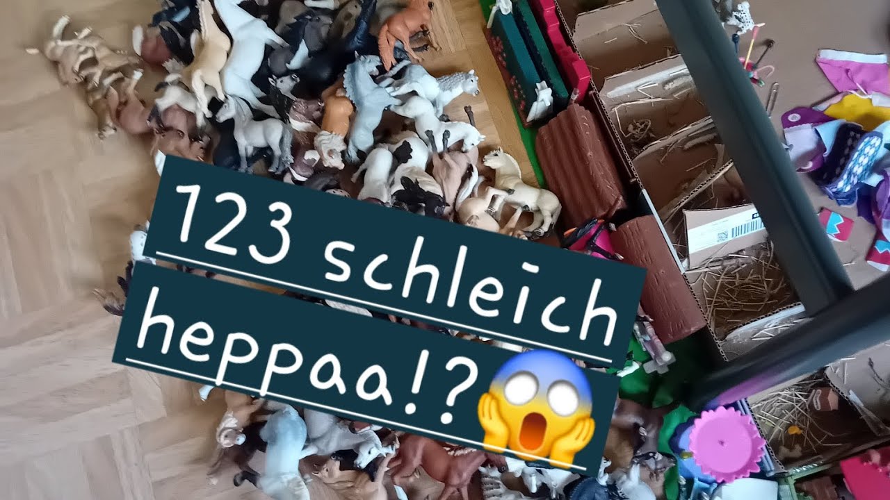 ISO SCHLEICH ESITTELY😱😱