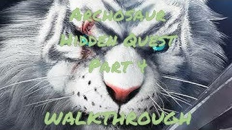 Archosaur City Hidden Quest Guide/Walkthrough Part 4  | Underwater Treasure