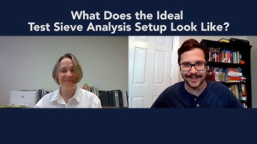 What Does the Ideal Test Sieve Analysis Setup Look Like?
