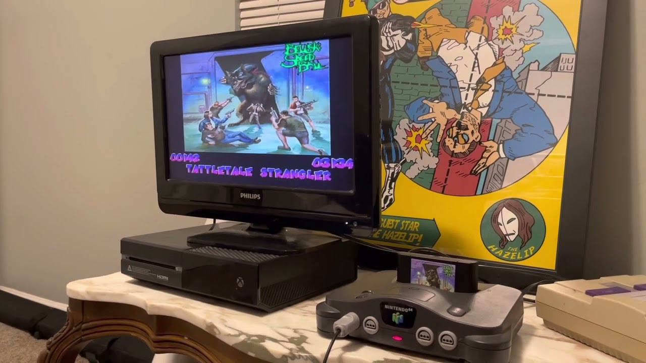 Belushi Speed Ball N64 Music Album extended version. Featuring solo from Jamison Land (former gwar)